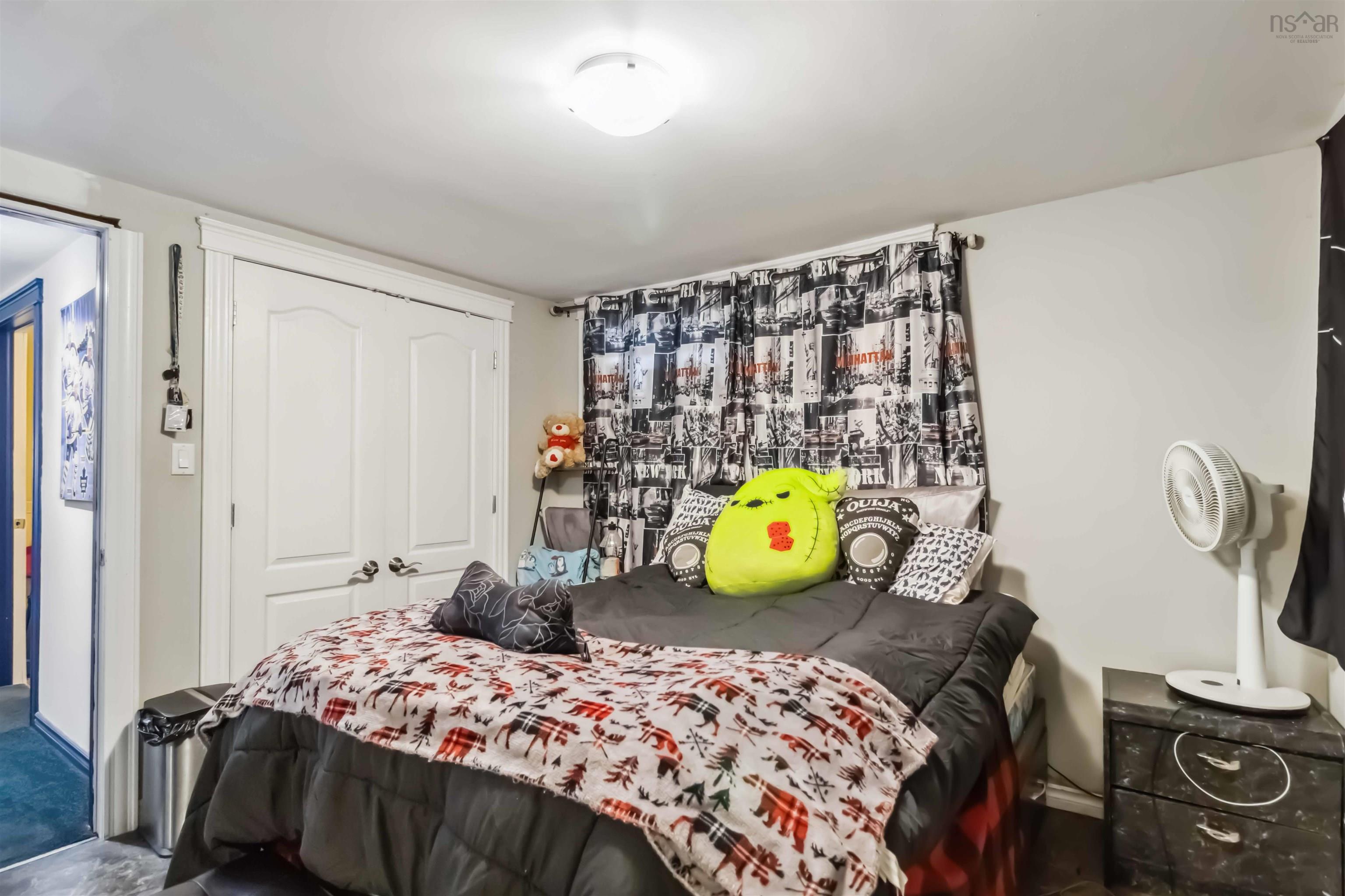 Bedroom featuring a closet