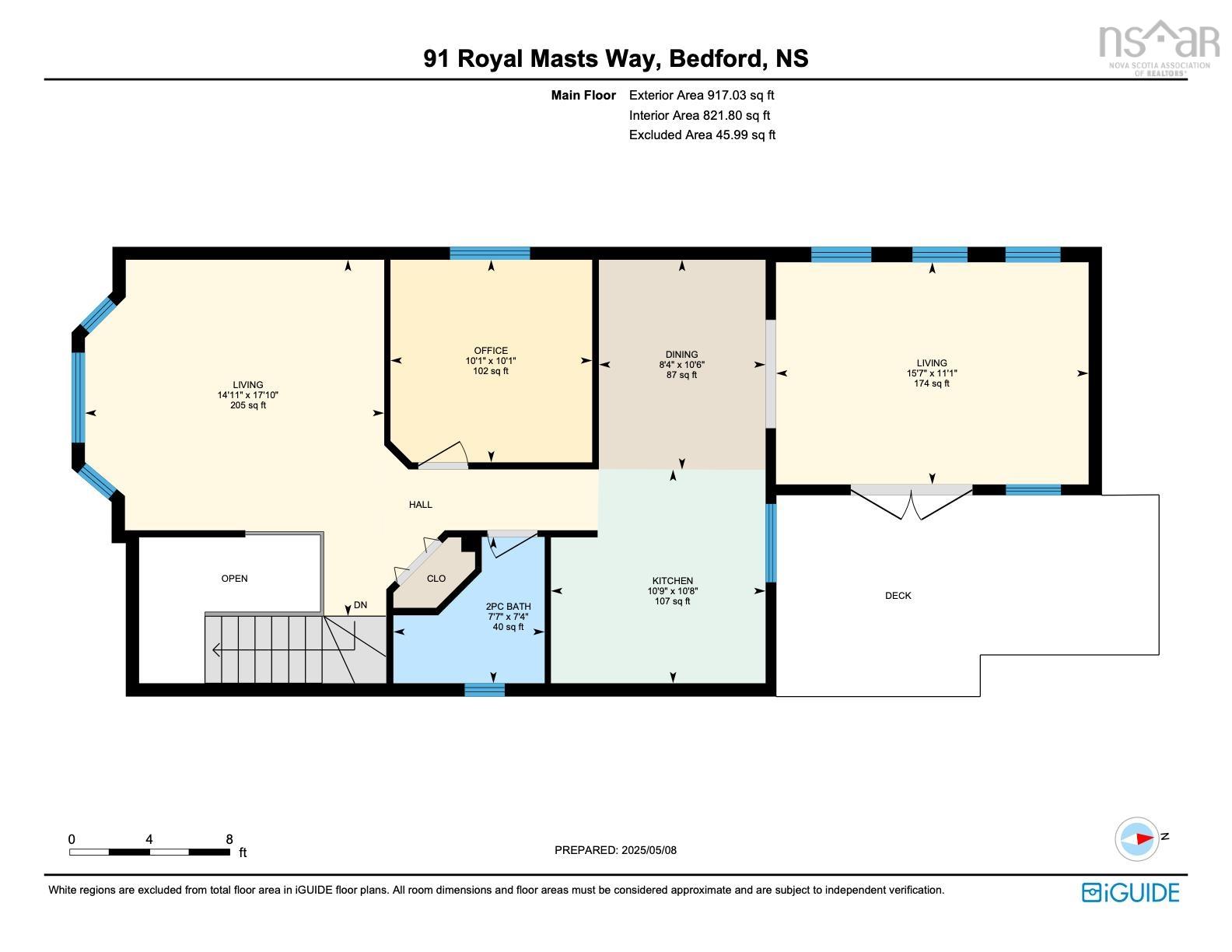 91 Royal Masts, Bedford, NS, 4 Bedrooms Bedrooms, ,2 BathroomsBathrooms,Residential,For Sale,Royal Masts,202510472