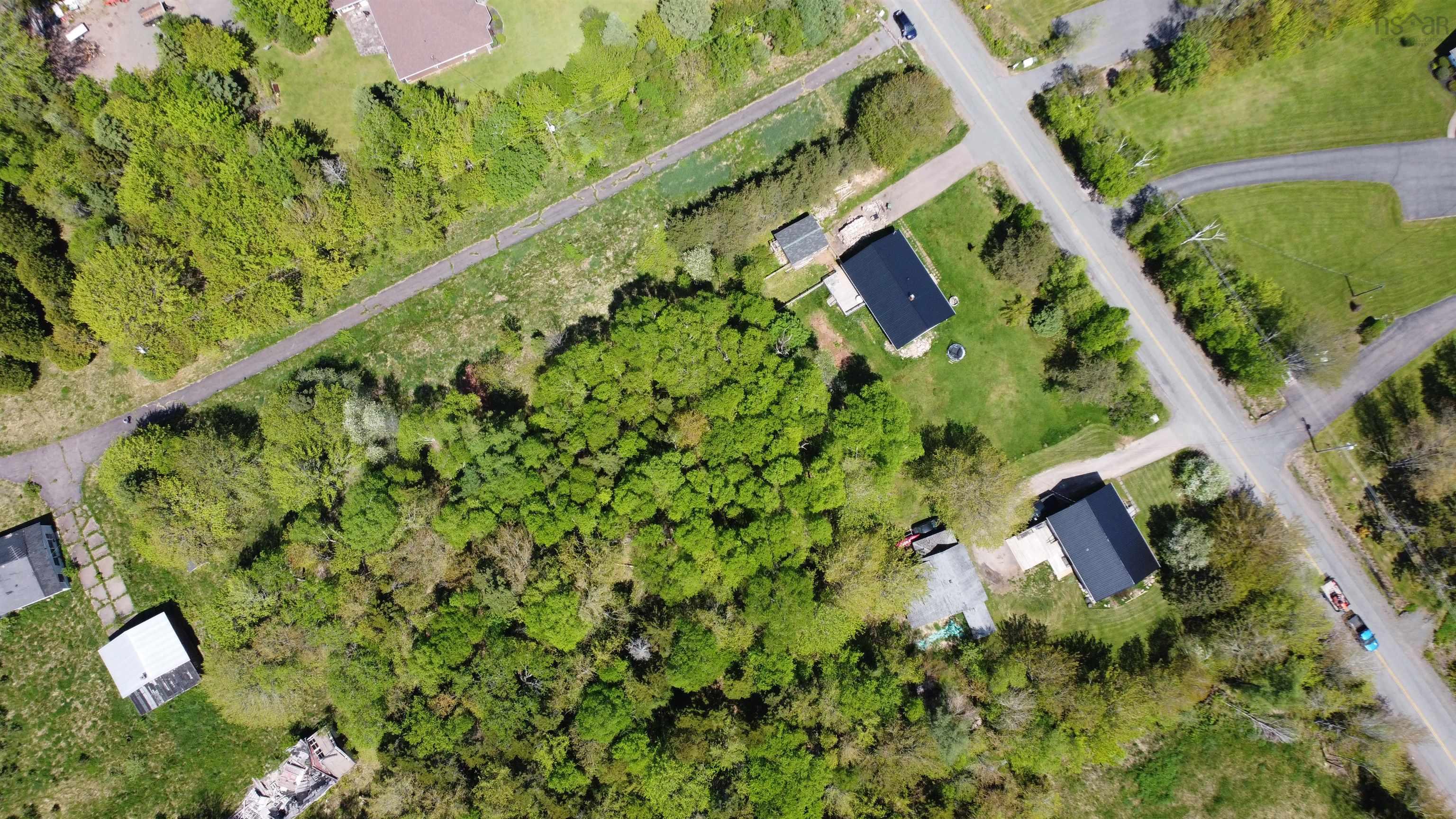 Aerial overview of property's location