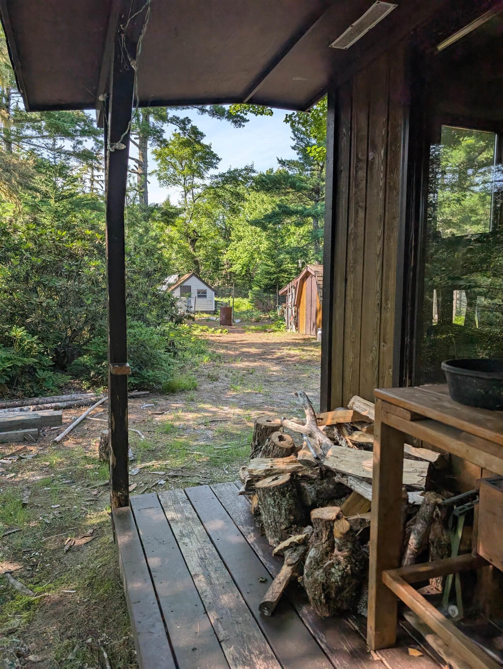 View of deck
