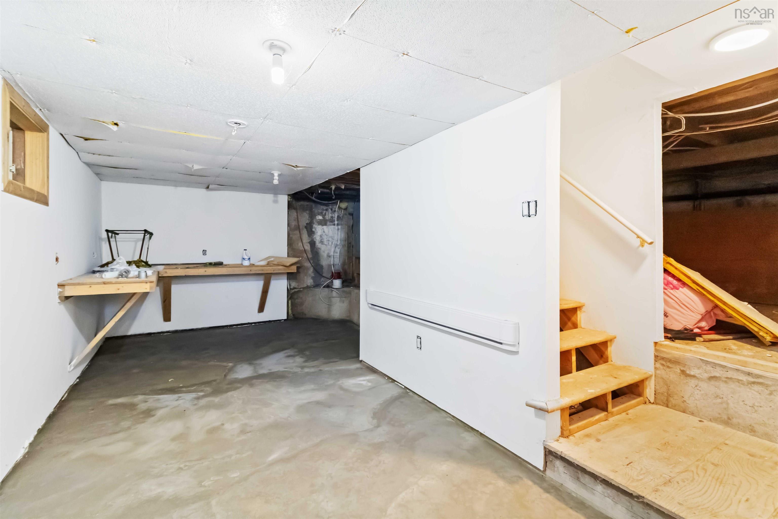 View of basement