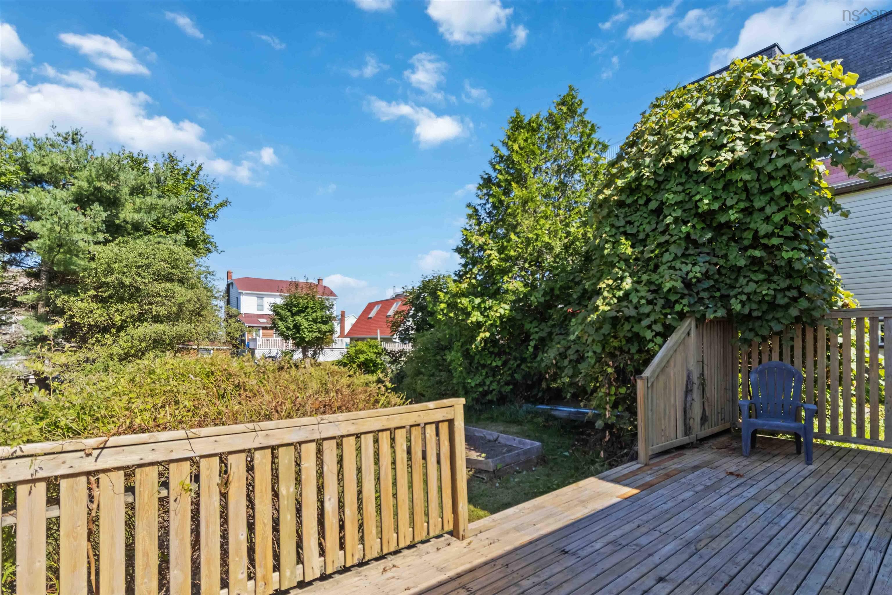 View of deck