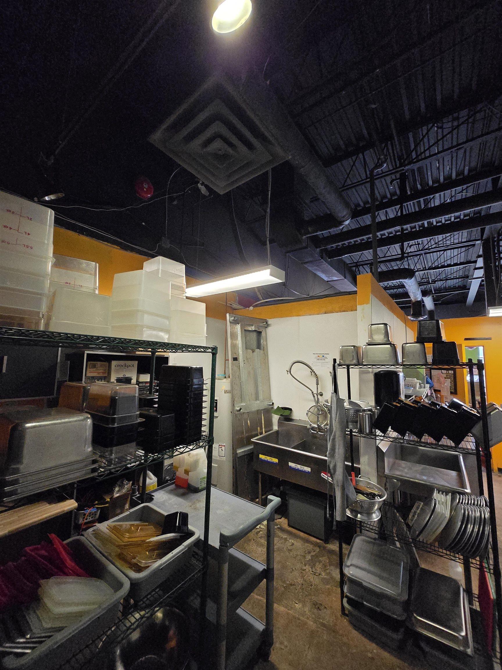 View of kitchen