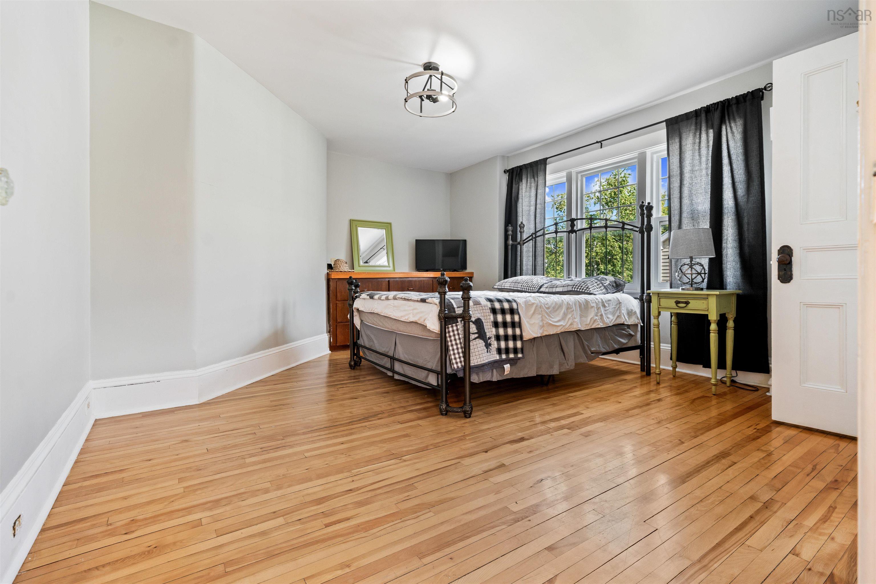 Bedroom featuring light wood-style floors